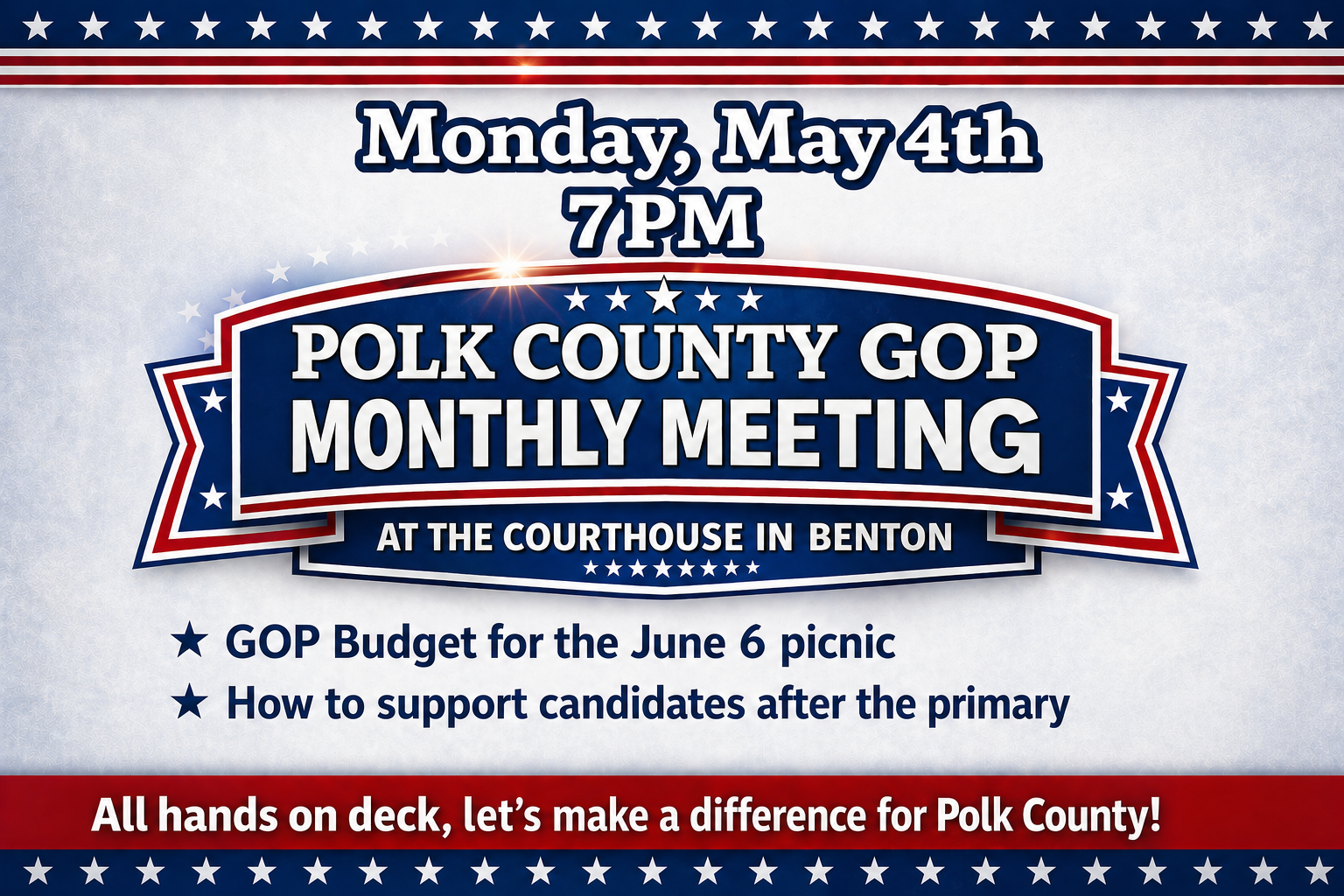 april 6 republican meeting